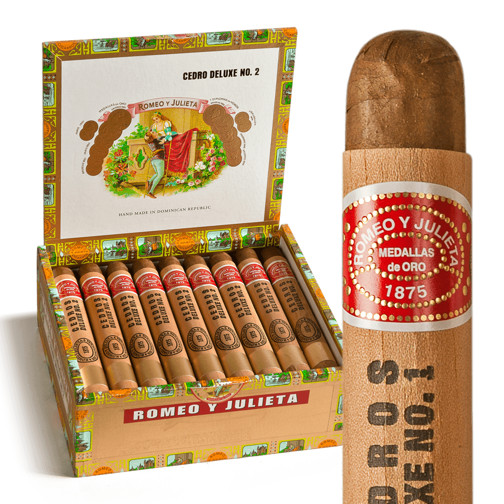 Romeo y Julieta 1875 Cedro Deluxe No. 1 Box of 25