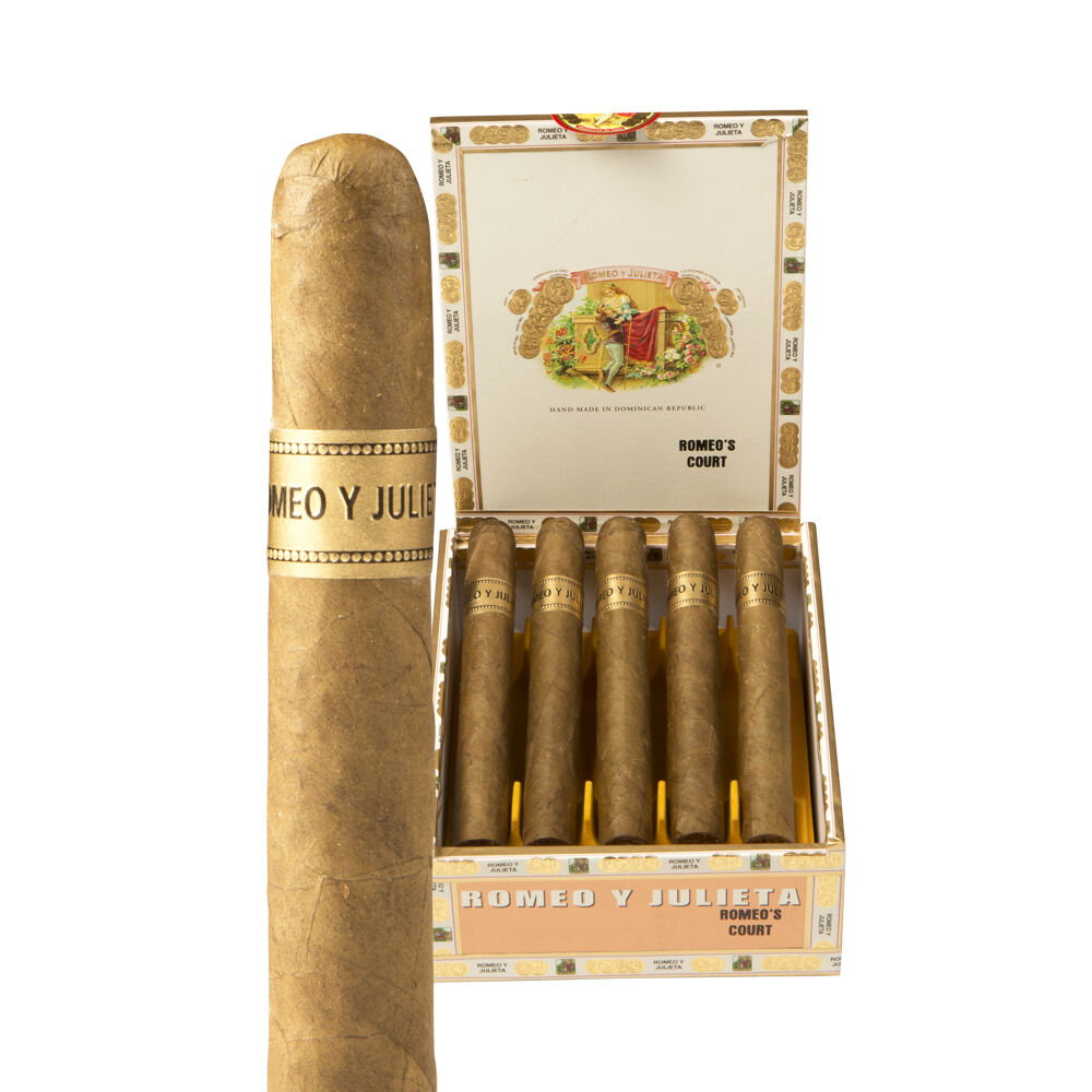 Romeo y Julieta 1875 Romeo's Court Box of 10 Aluminum Tubes