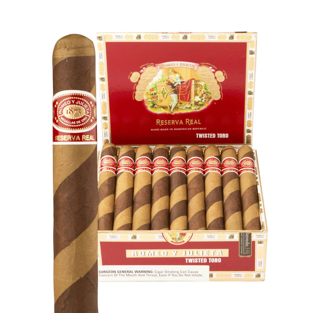 Romeo y Julieta Reserva Real Twisted Toro Box of 25