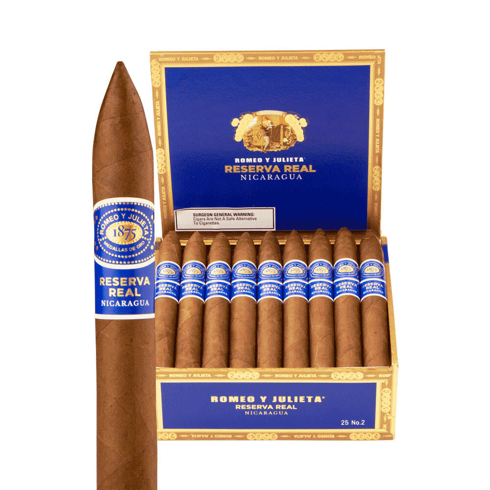 Romeo y Julieta Reserva Real Nicaragua No. 2 Box of 25