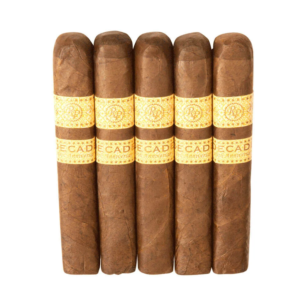 Rocky Patel Decade Robusto / 5 x 50 Pack of 5