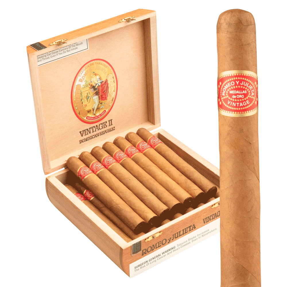 Romeo y Julieta Vintage Vintage II / 6 x 46 Cedar Chest of 25