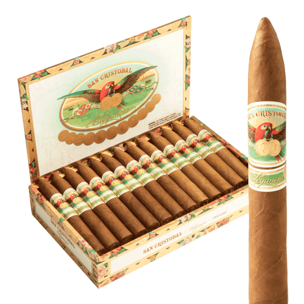 San Cristobal Elegancia Pyramid / 6.12 x 52 Box of 25