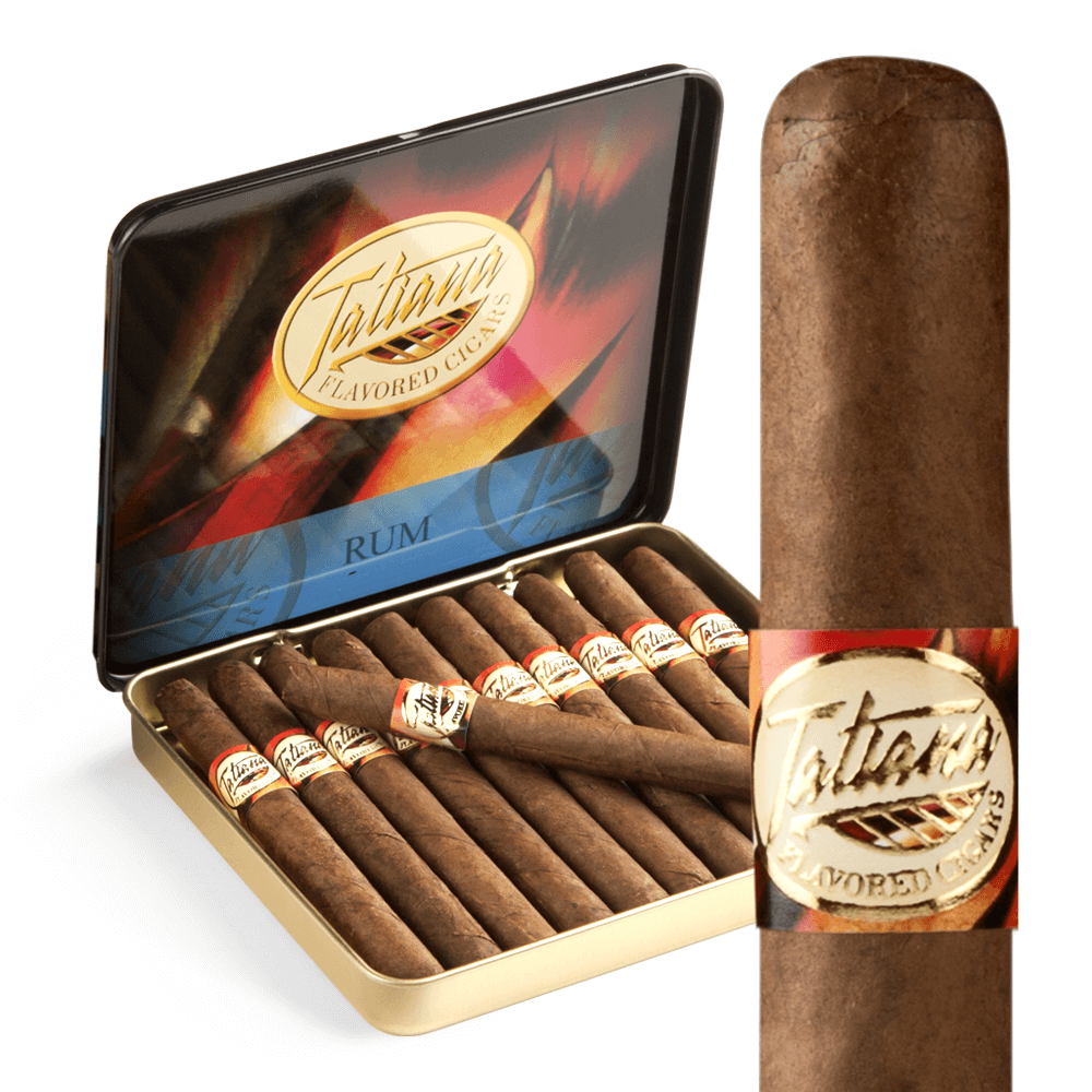 Tatiana Mini Tins Rum / 3.5 x 26 5 Tins of 10 (50 total)