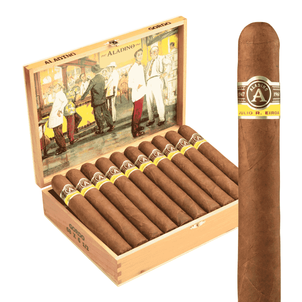 Aladino Corojo Gordo / 6.5 x 60 Box of 20