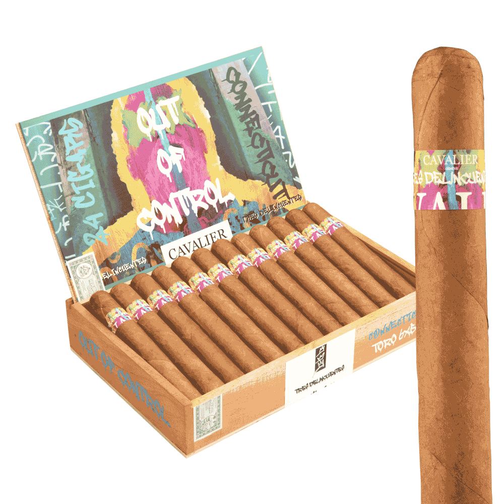Cavalier Tres Delincuentes Toro Connecticut / 6 x 54 Box of 24