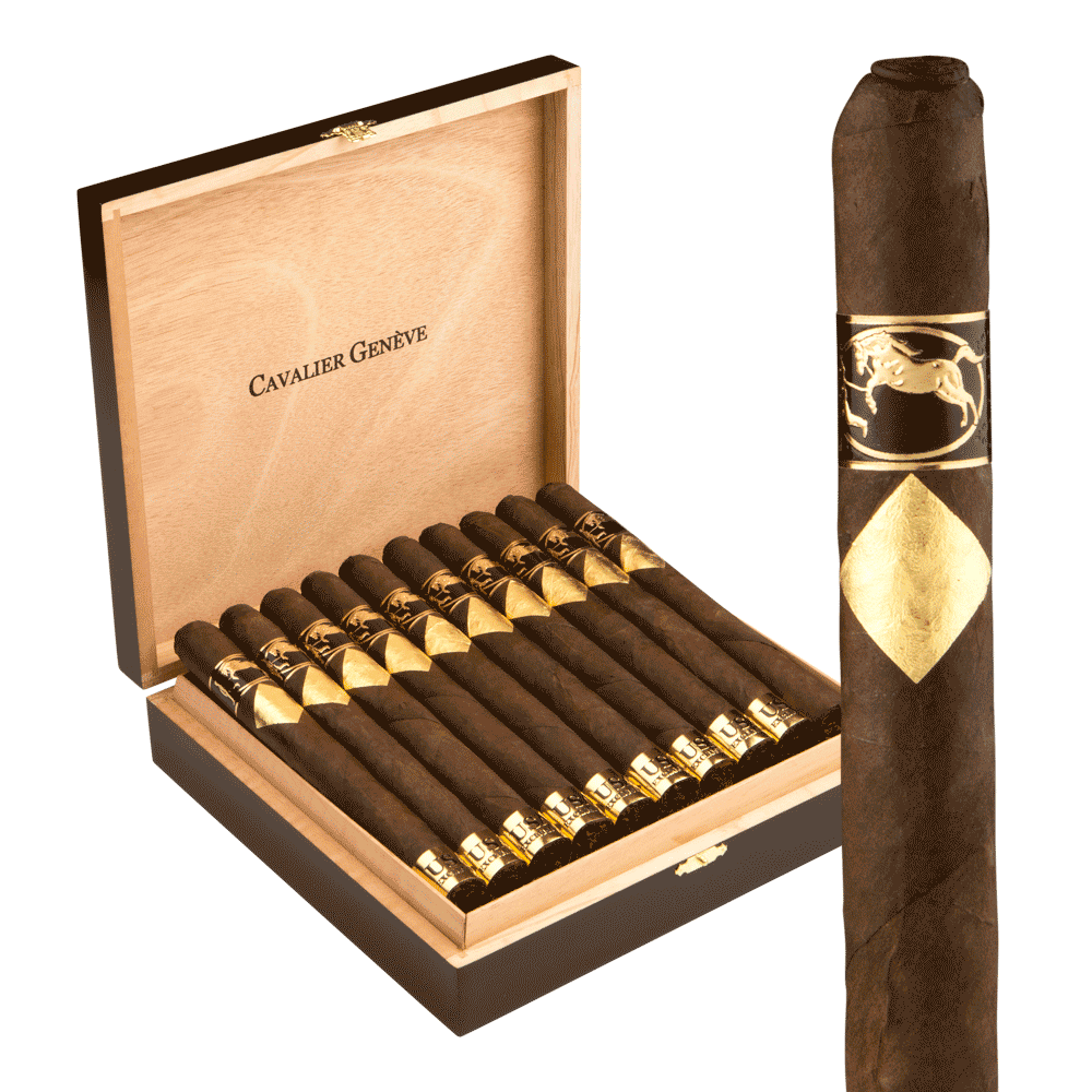 Cavalier Cigars Black Series Double Corona / 7.5 x 52 Box of 20