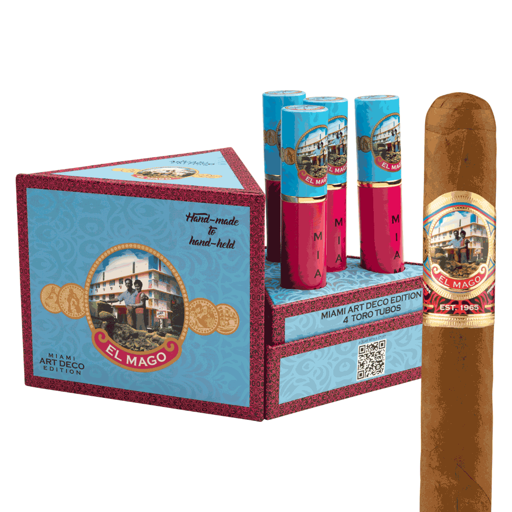 El Mago Miami Art Deco Edition Toro / 6 x 52 Box of 4