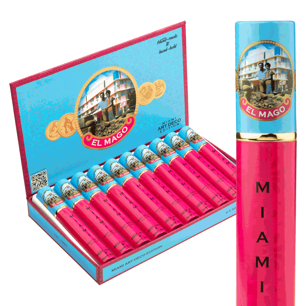 El Mago Miami Art Deco Edition Toro / 6 x 52 Box of 4