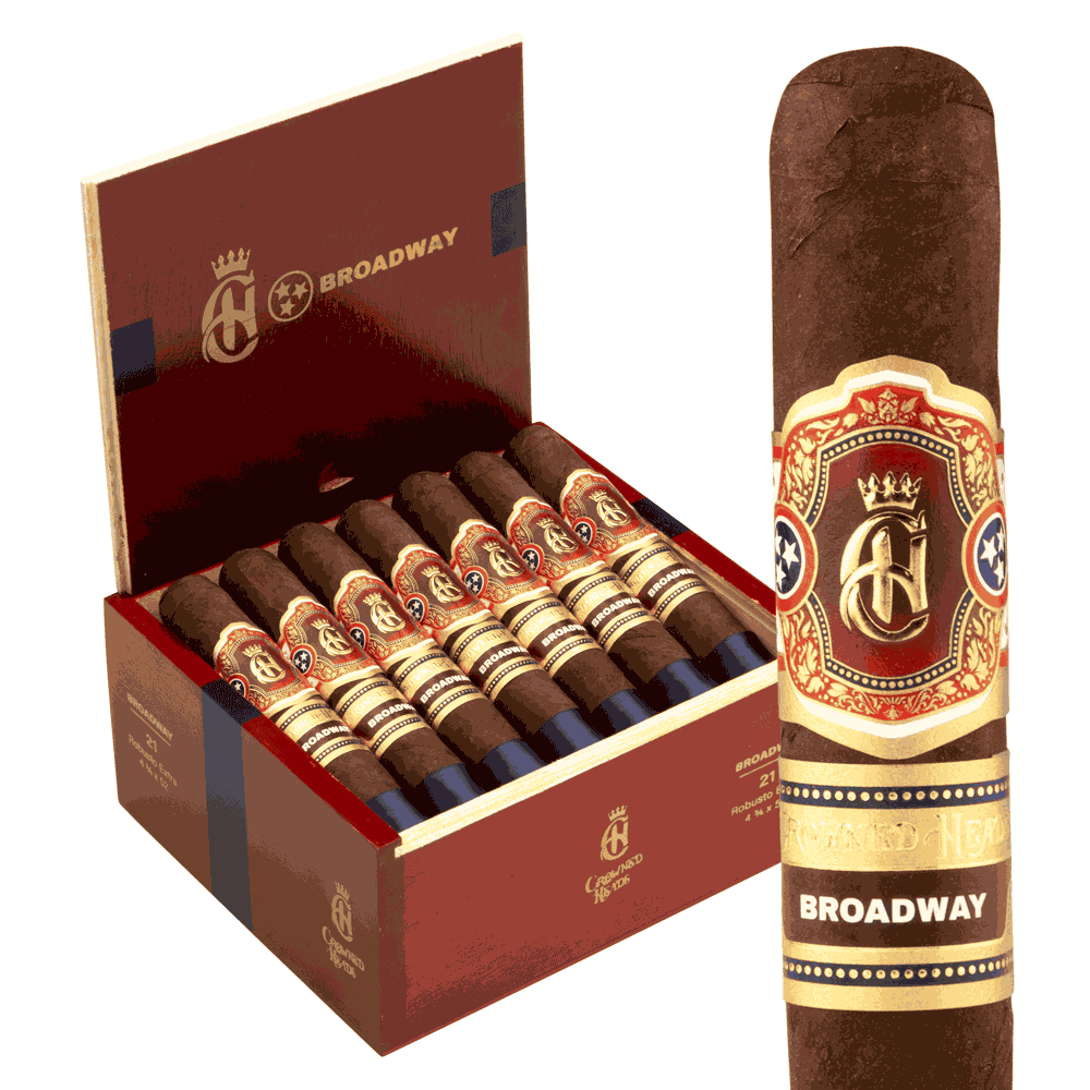 Crowned Heads Broadway Robusto Extra / 4.75 x 52 Box of 21