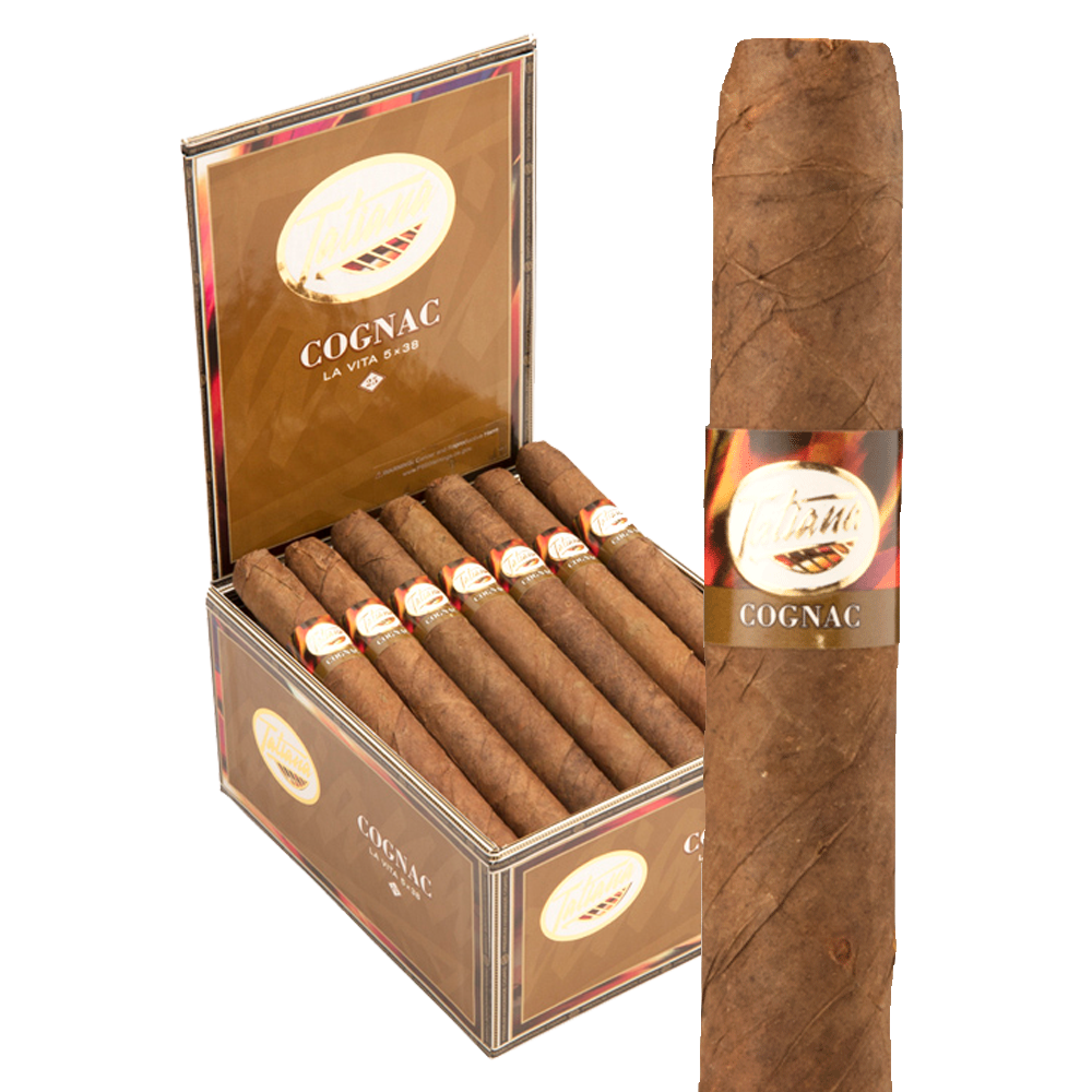 Tatiana Classic Tatiana Cognac La Vita / 5 x 38 Box of 25