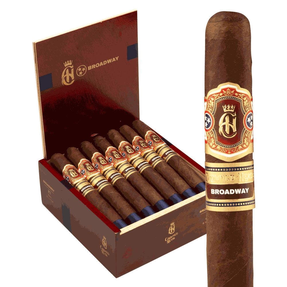 Crowned Heads Broadway Toro / 6.5 x 54 Box of 21