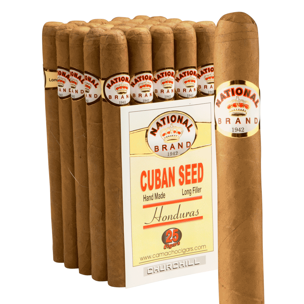 National Brand Honduran Churchill / 7 x 48 Bundle of 25