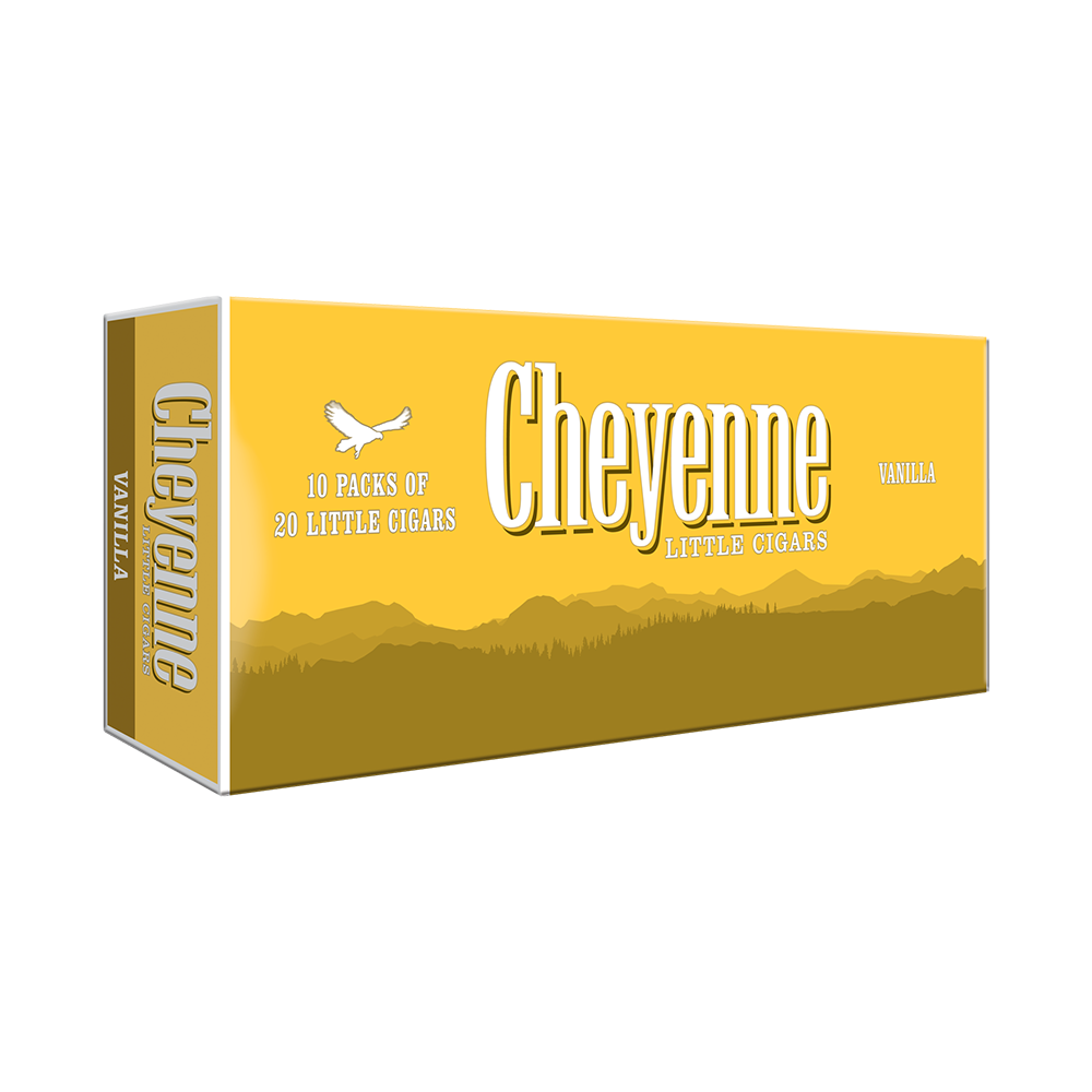 Cheyenne Filtered Cigars Vanilla / 3.87 x 20 10 Packs of 20 (200 total)