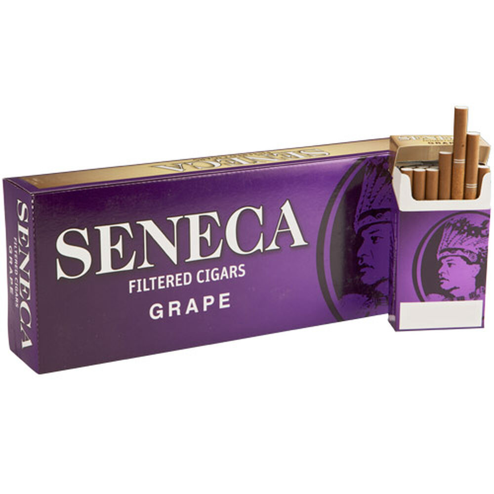Seneca Filtered Cigars Grape / 3.87 x 20 10 Packs of 20 (200 total)
