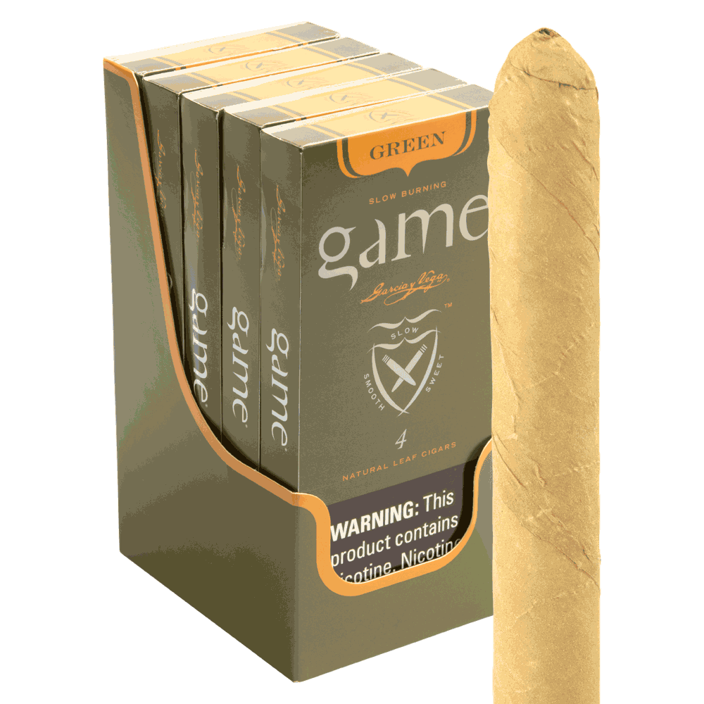 Garcia y Vega Game Palma Green / 6.06 x 42 5 Packs of 4 (20 total)