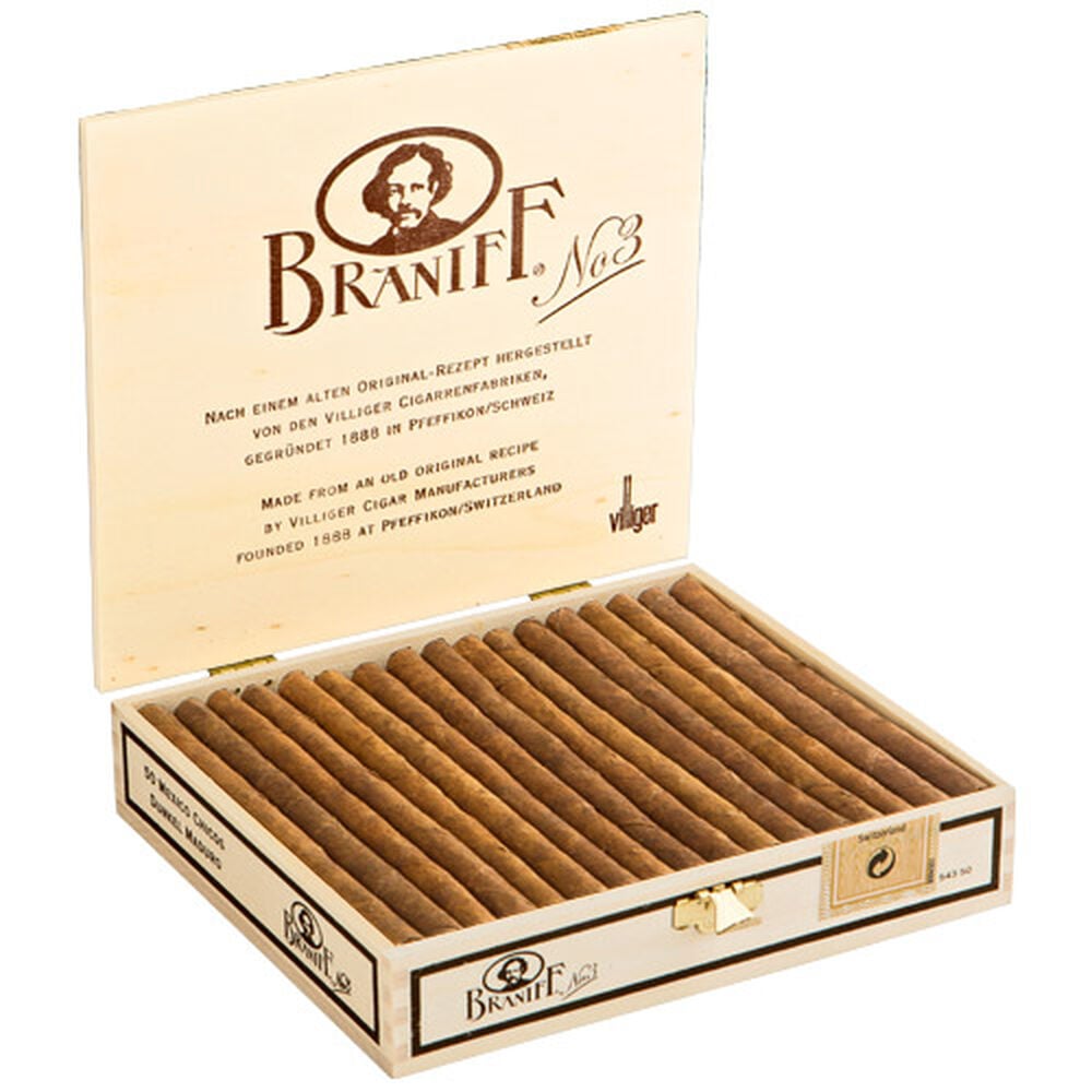 Villiger Braniff Braniff #2 / 4.63 x 21 5 Packs of 10 (50 total)