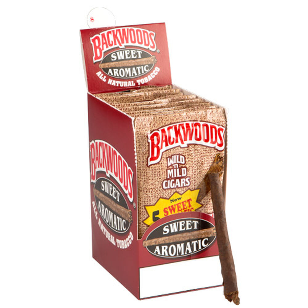 Backwoods Cigars Sweet Aromatic / 4.5 x 32 8 Packs of 5 (40 total)