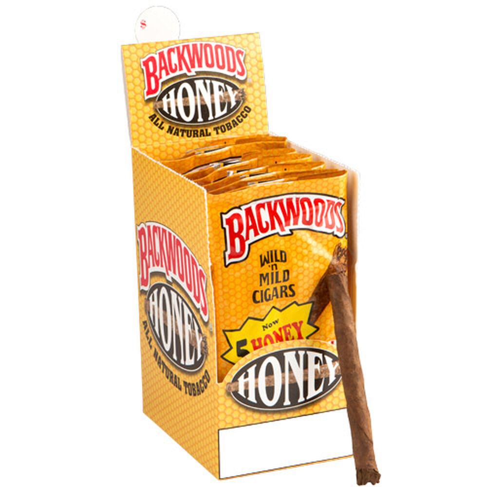 Backwoods Cigars Honey / 4.5 x 32 8 Packs of 5 (40 total)