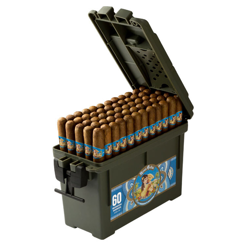 Rosa Cuba Plastic Ammo Box / 6 x 50 Box of 60