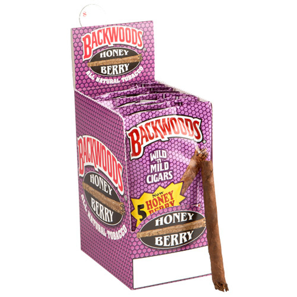 Backwoods Cigars Honey Berry / 4.5 x 32 8 Packs of 5 (40 total)