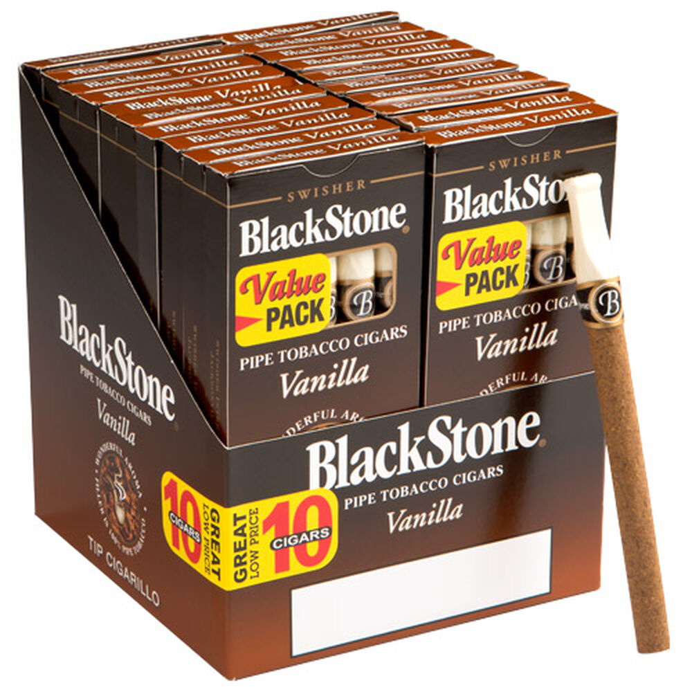 Blackstone Tipped Vanilla / 4.5 x 30 20 Packs of 5 (100 total)