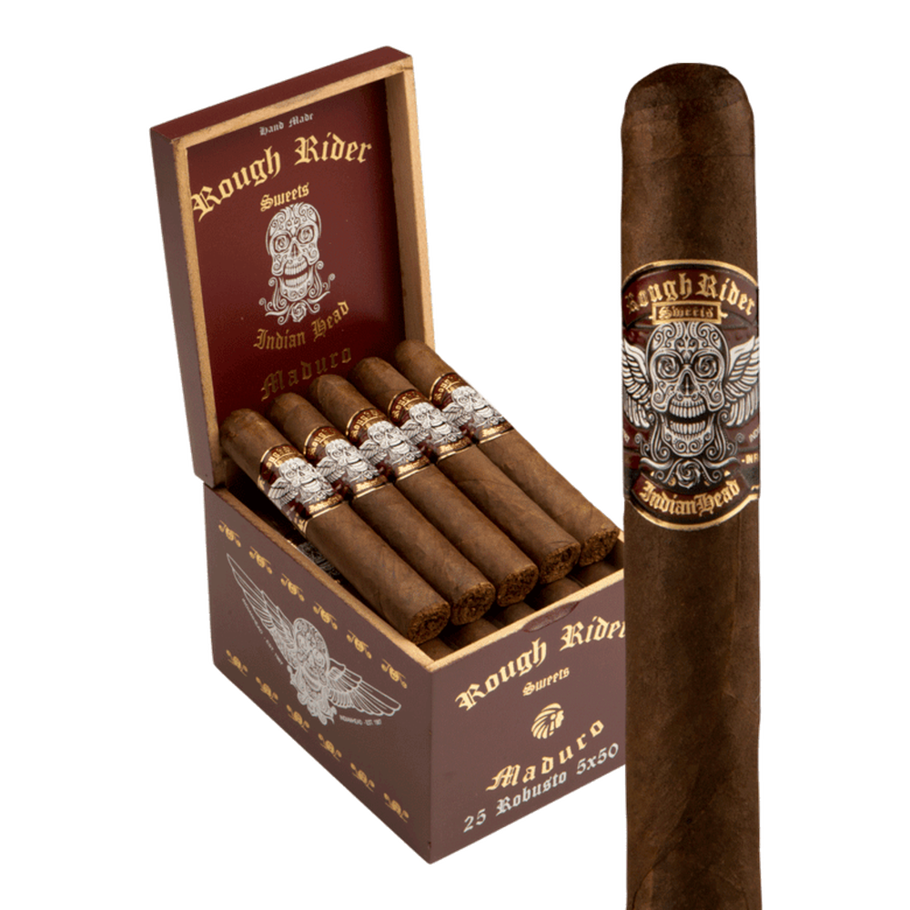 Rough Rider Maduro Robusto / 5 x 50 Box of 25