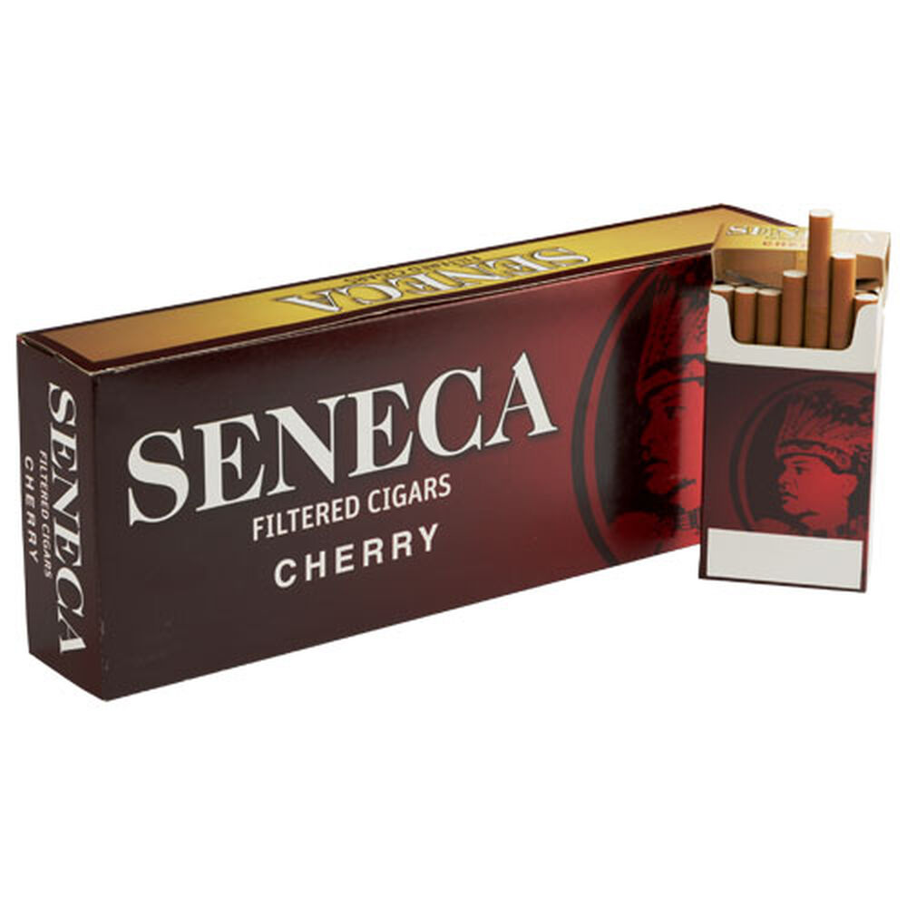 Seneca Filtered Cigars Cherry / 3.87 x 20 10 Packs of 20 (200 total)