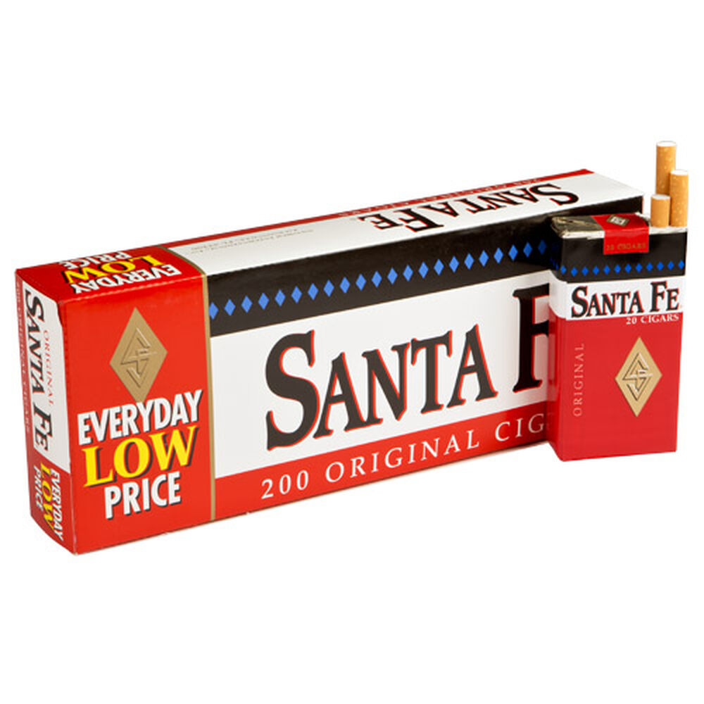 Santa Fe Filtered Cigars Filtered Regular / 3.87 x 20 10 Packs of 20