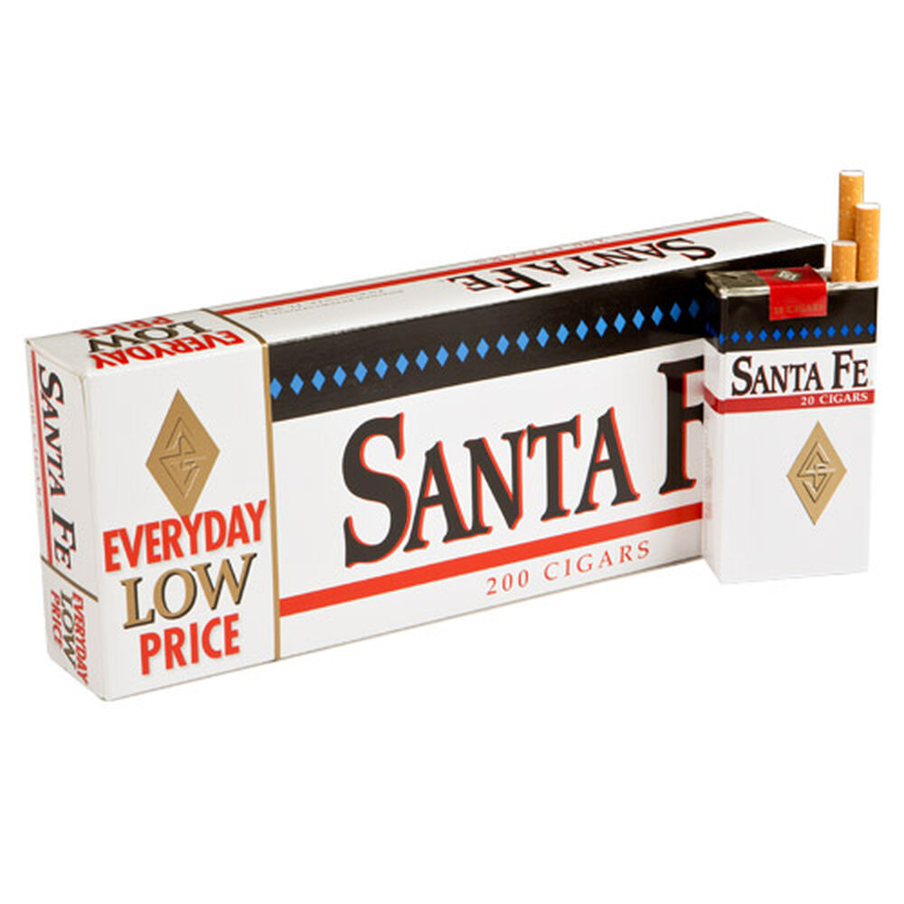Santa Fe Filtered Cigars Filtered White / 3.87 x 20 10 Packs of 20