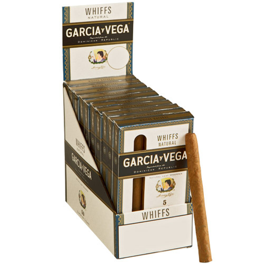 Garcia y Vega Whiffs / 3.88 x 26 10 Packs of 5 (50 total)