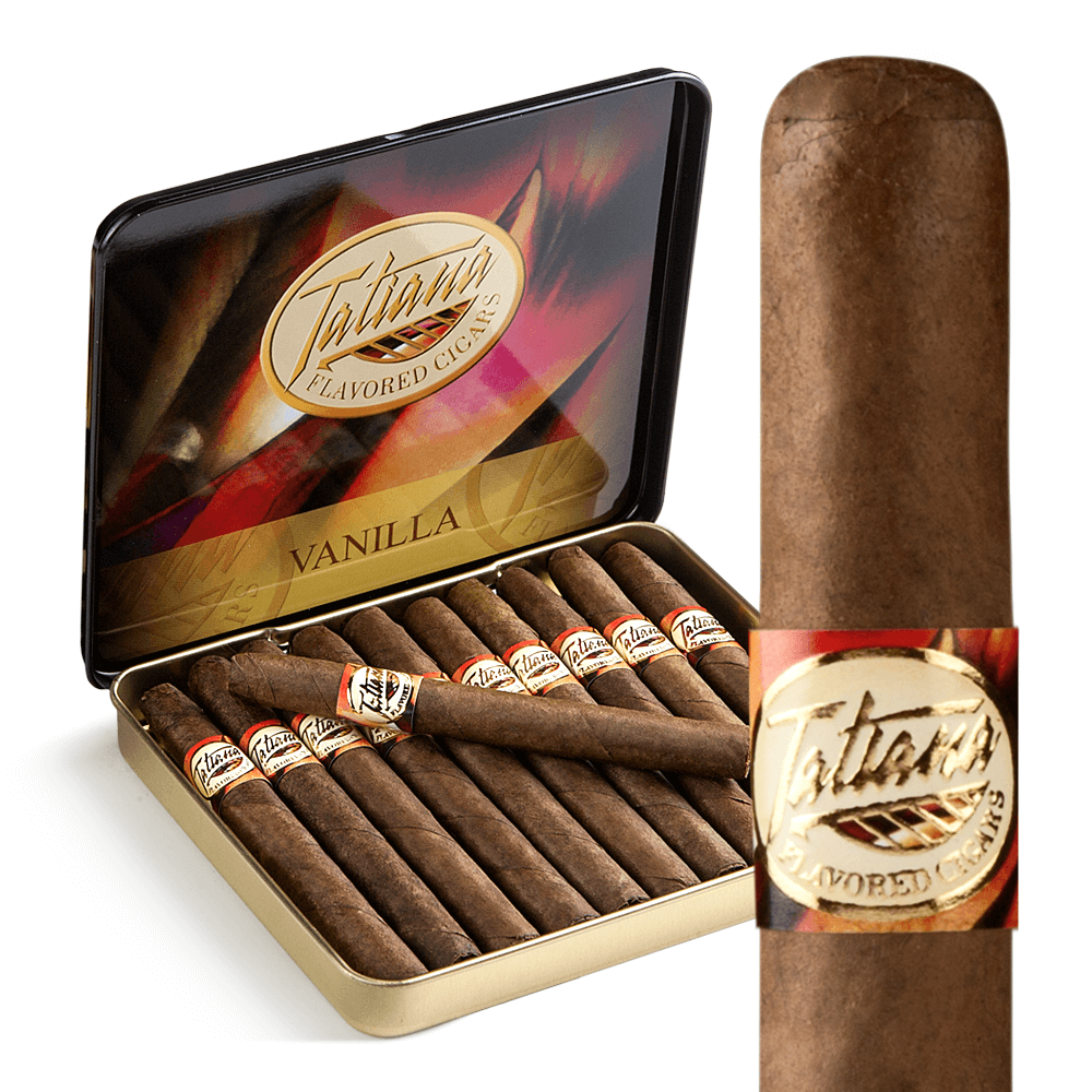 Tatiana Mini Tins Vanilla / 3.5 x 26 5 Tins of 10 (50 total)
