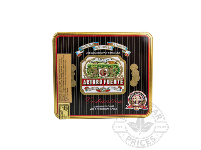 Arturo Fuente Cubanitos Natural - Tin - 10 Total Cigars