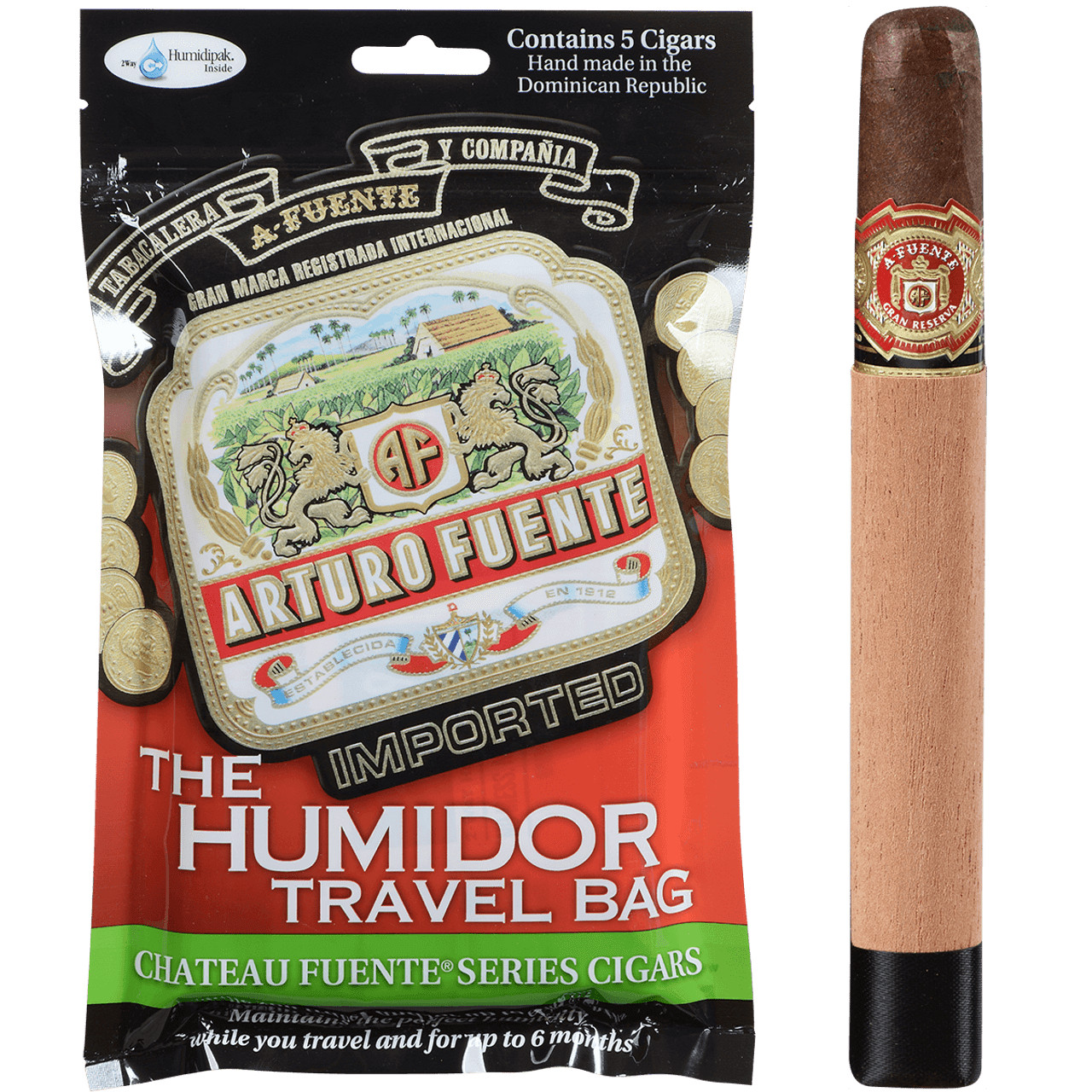 Arturo Fuente Double Chateau Sun Grown Humipack 5