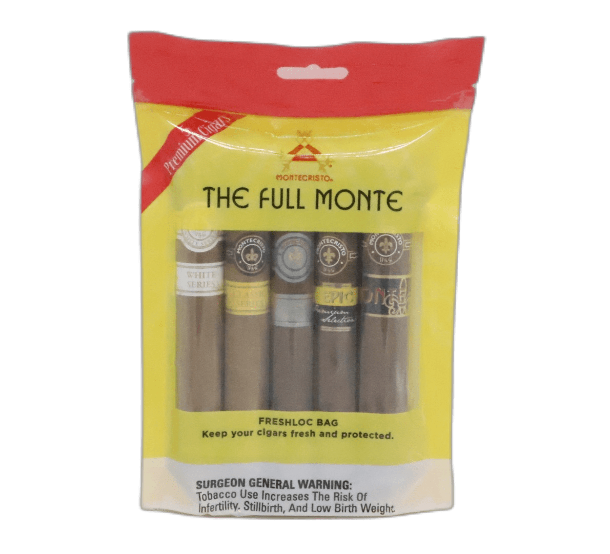 Montecristo Humibag 5 Pack Sampler