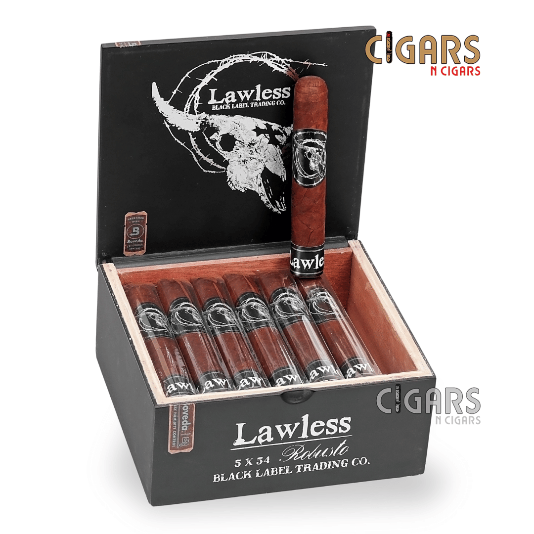 Black Label Lawless Robusto (New Label) Box of 20