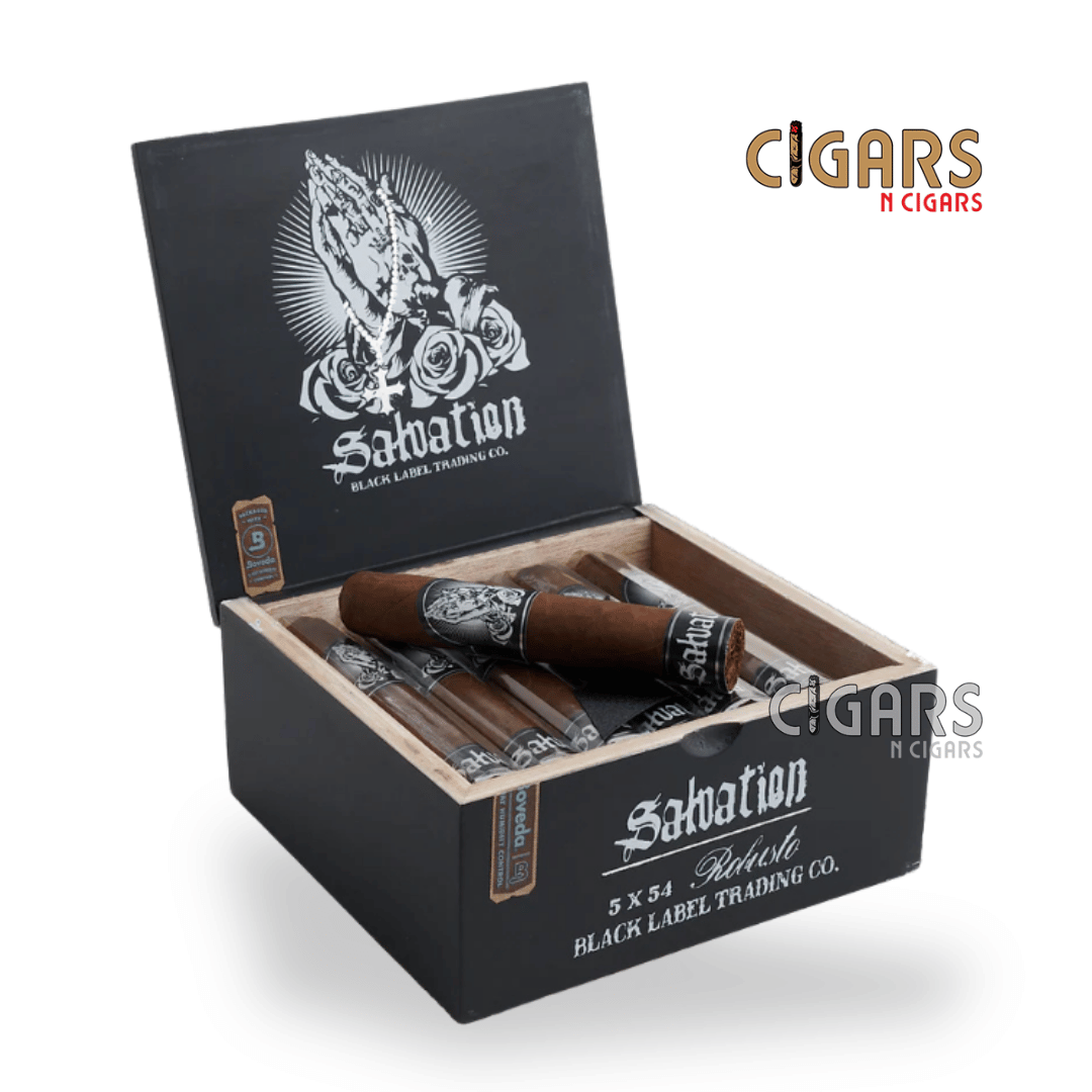 Black Label Salvation Robusto (New Label) Box of 20