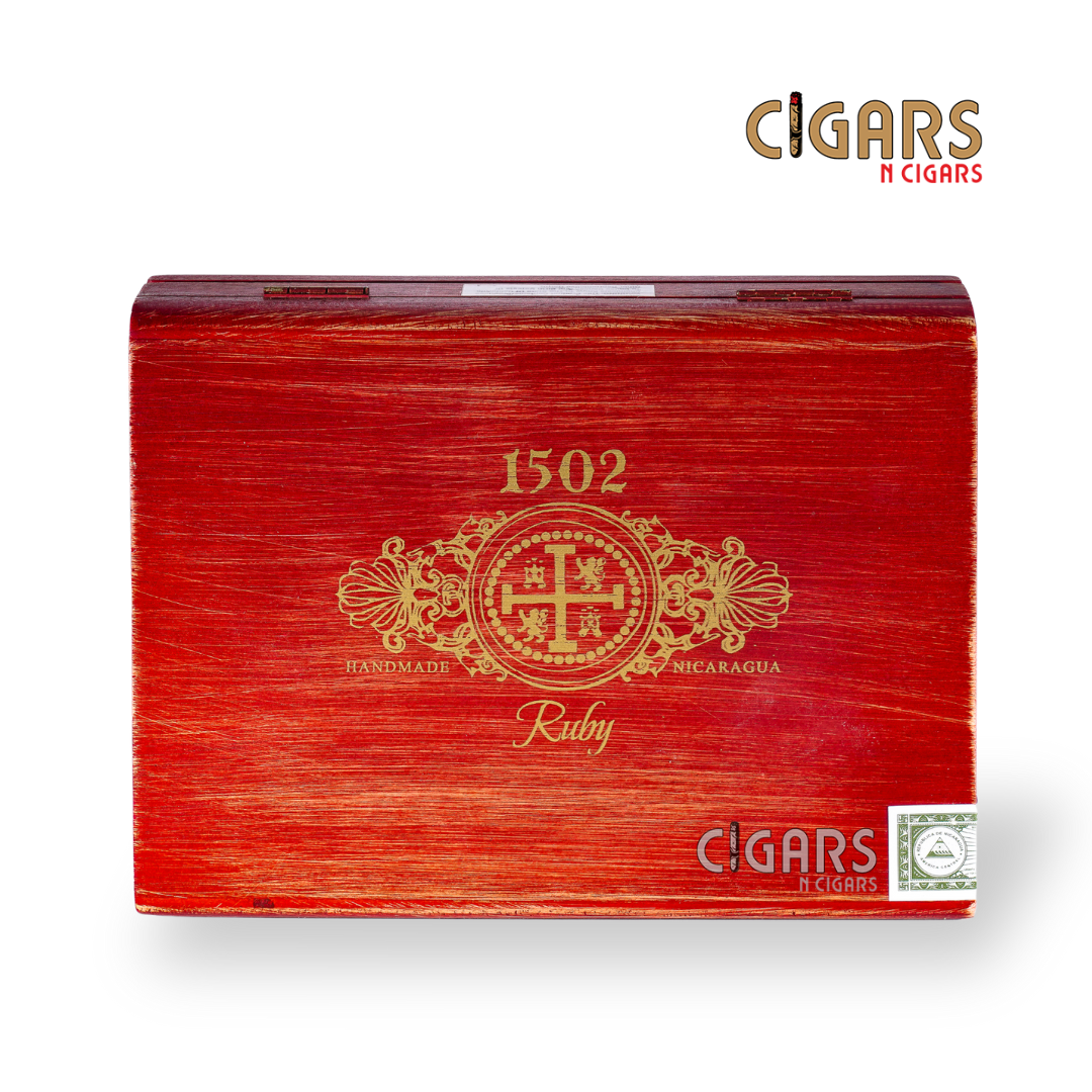 1502 Ruby Robusto Box Pressed Box of 20