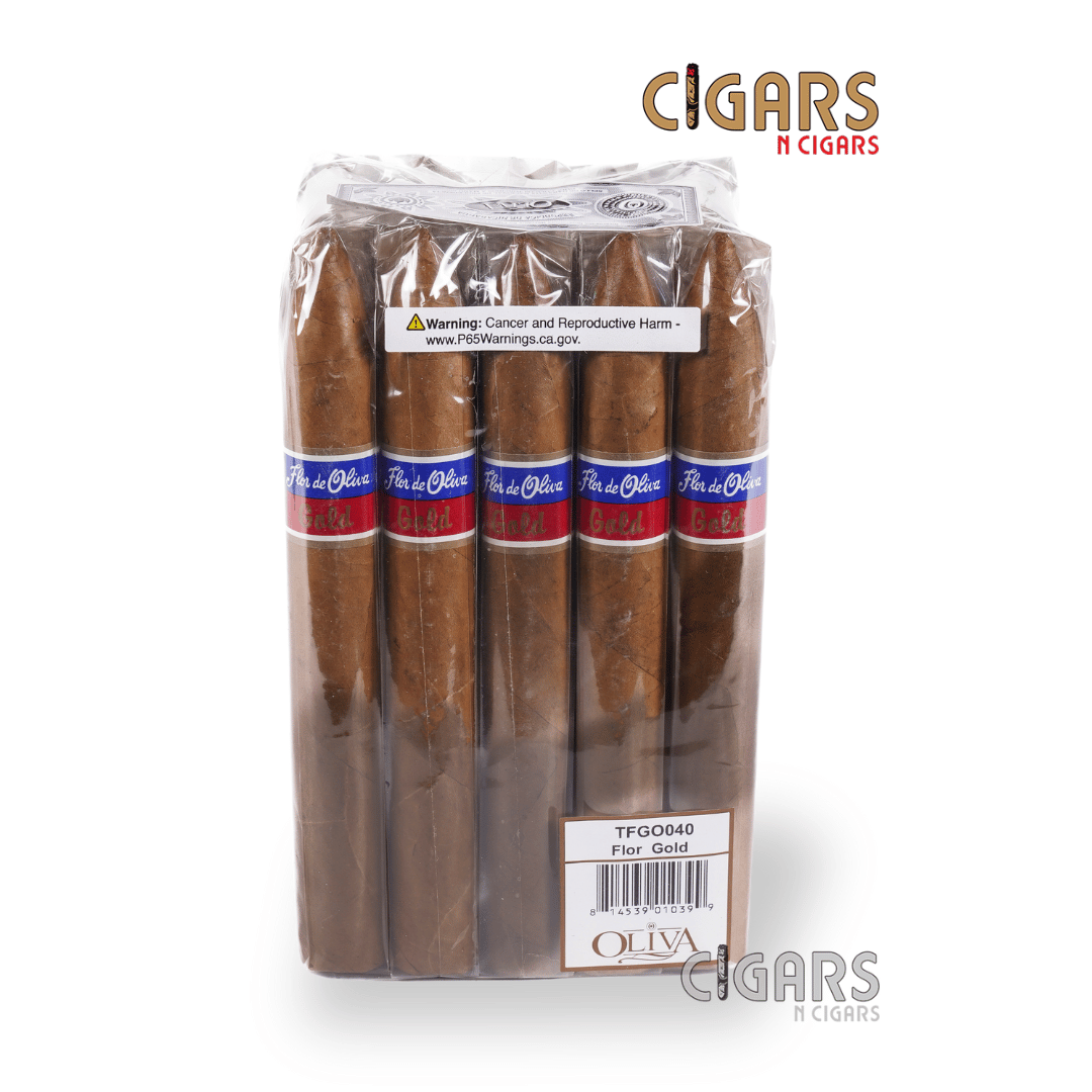 Flor De Oliva Gold Torpedo Pack of 5