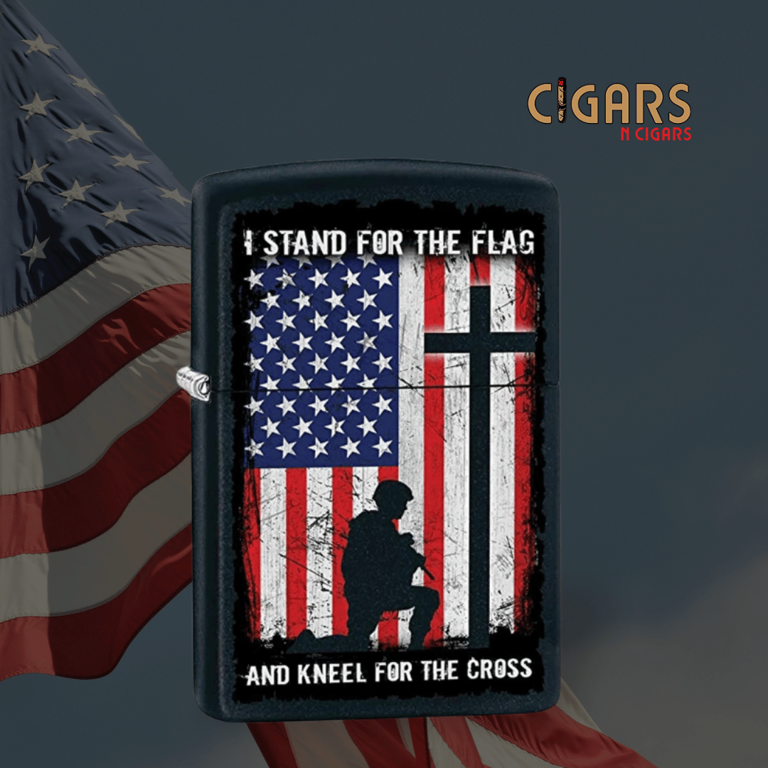 I Stand For Flag Zippo