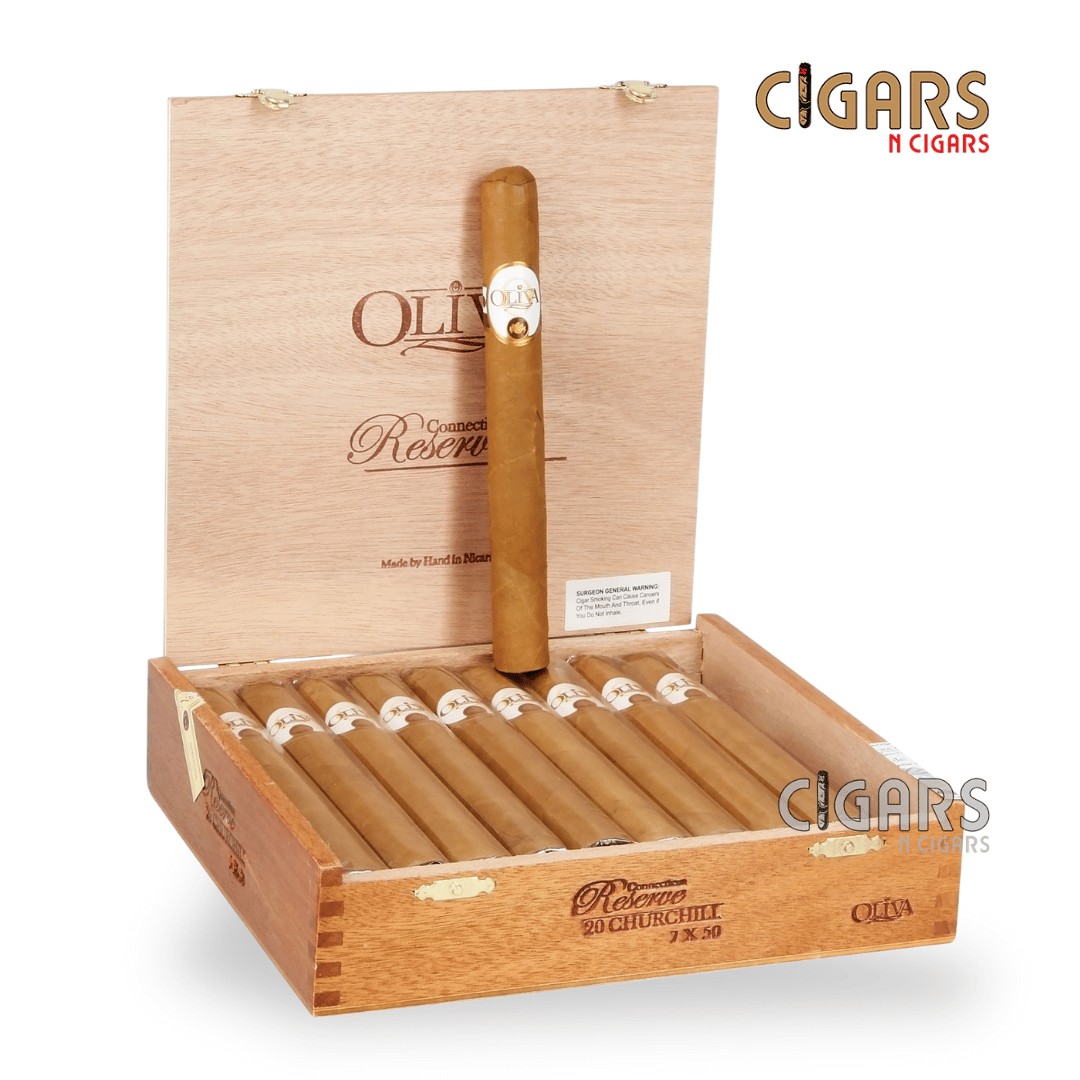 Oliva Connecticut Reserve Churchill Box of 20