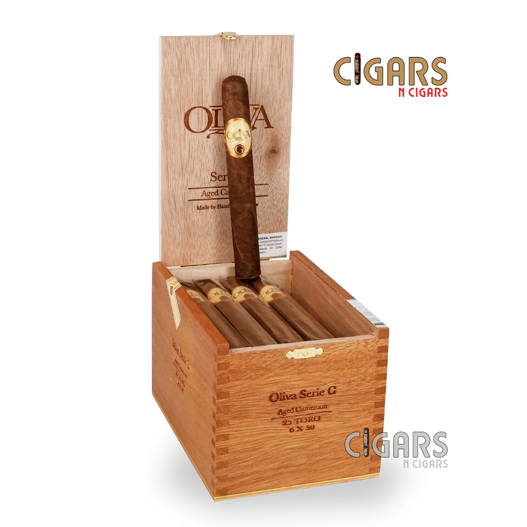 Oliva Serie G Cameroon Torpedo Box of 25