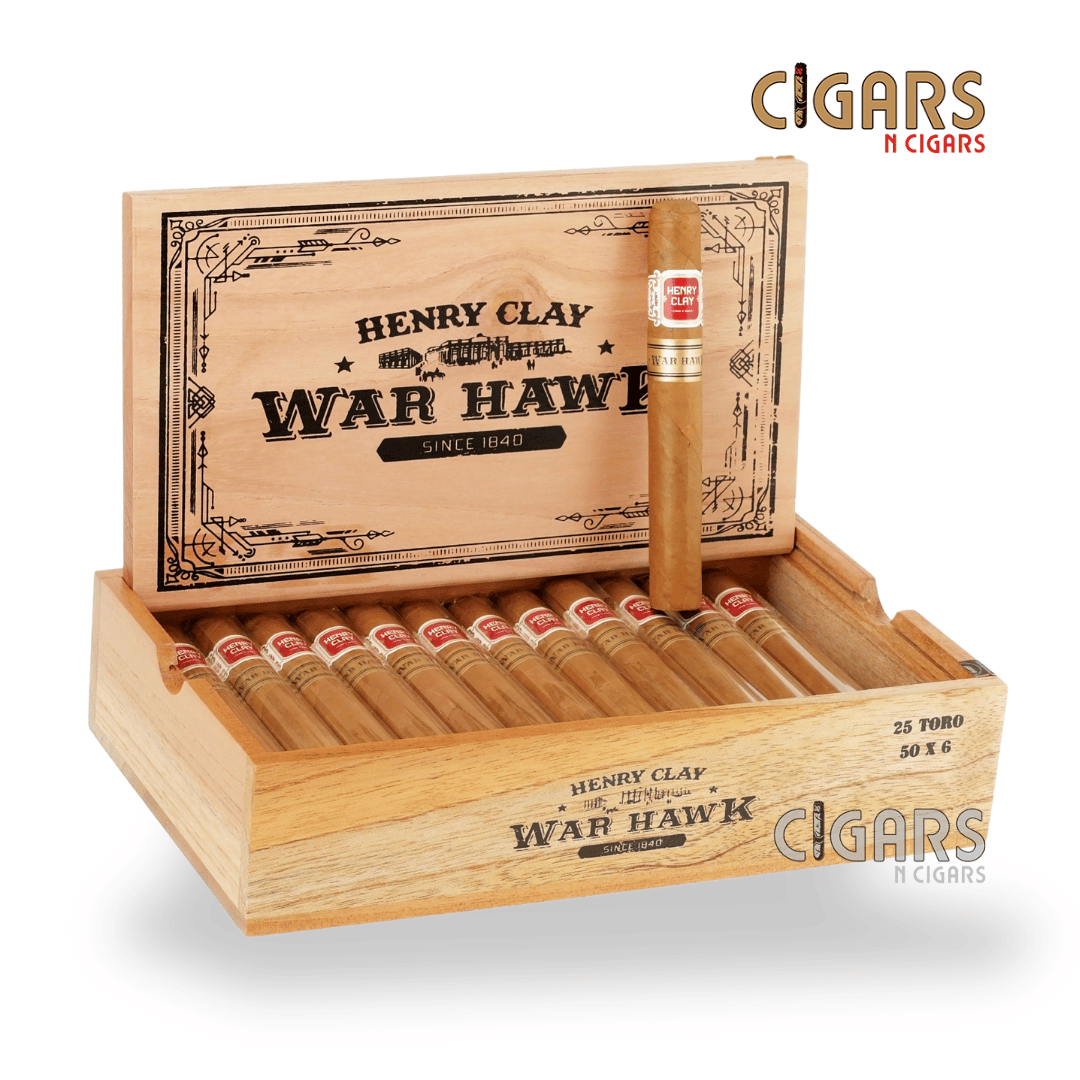 Henry Clay War Hawk Toro Box of 25