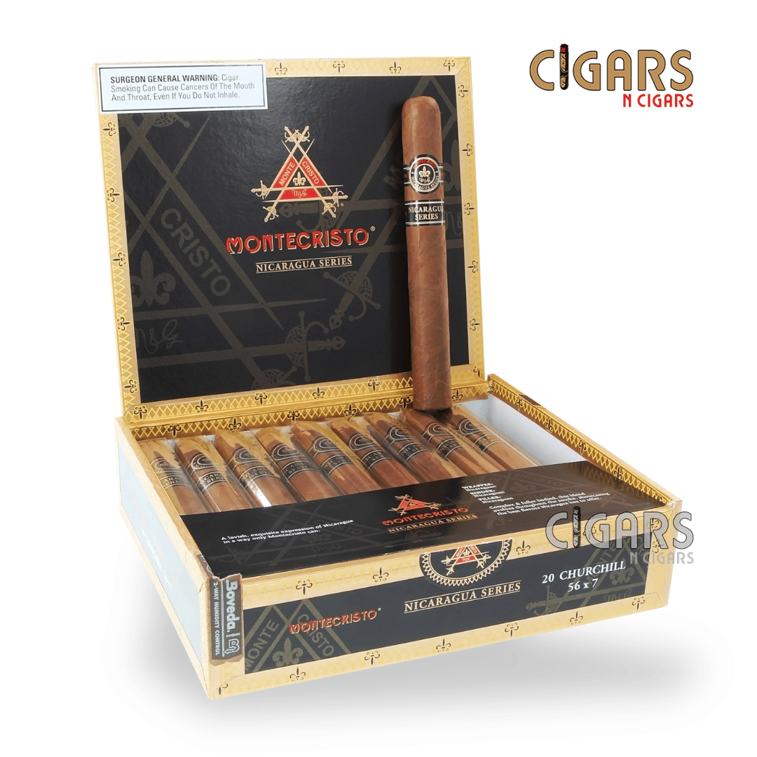 Montecristo Nicaragua Churchill Box of 20