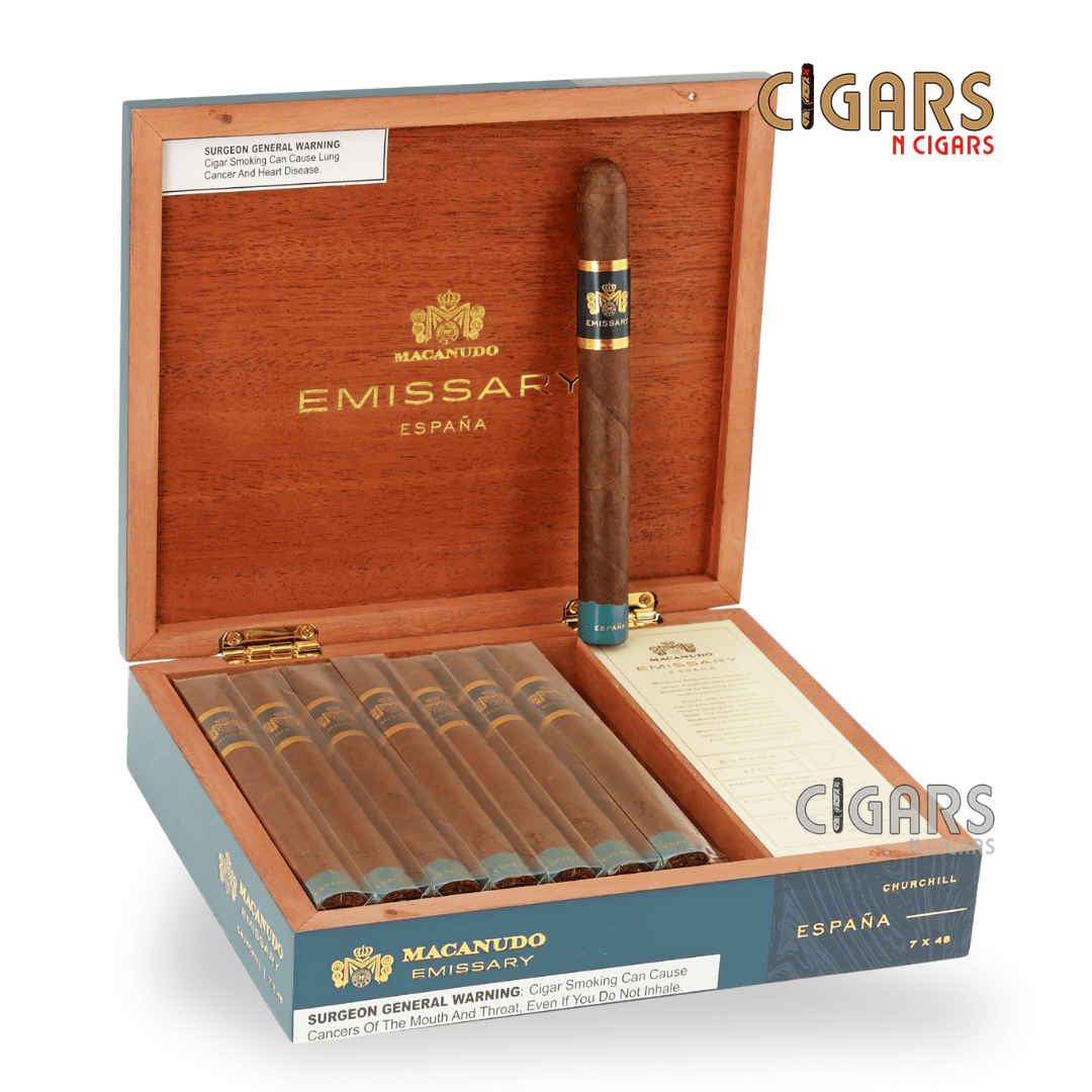 Macanudo Emissary España Churchill Box of 16