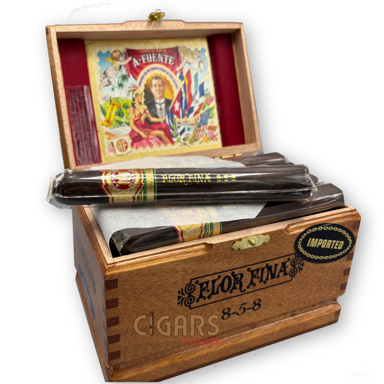 Arturo Fuente Flor Fina 858 Maduro Cigar Box of 25