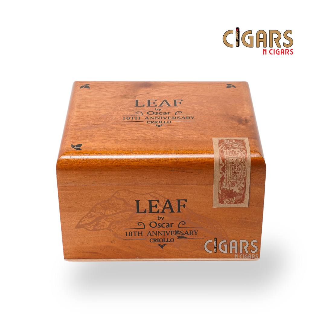Leaf by Oscar 10th Anniversary Criollo Sixty Box of 20