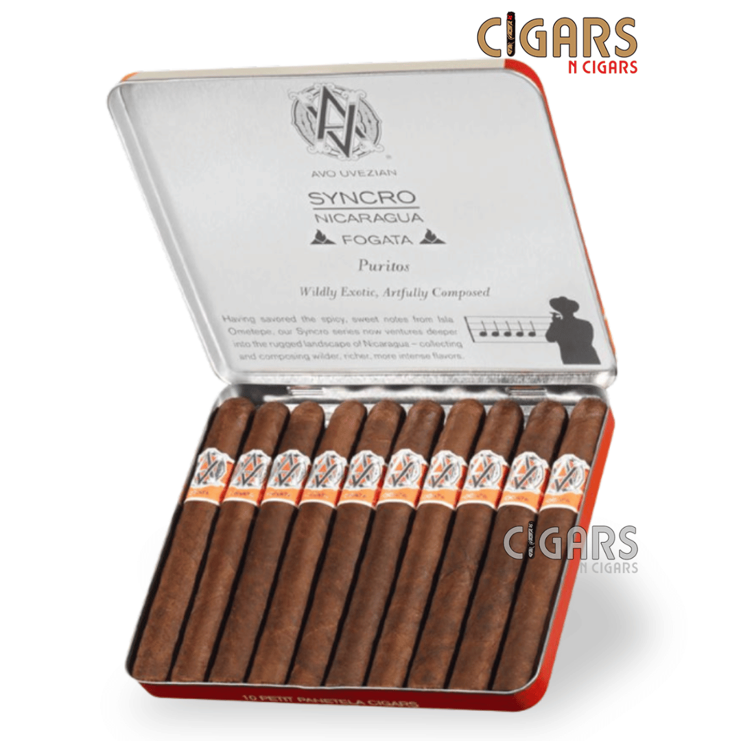 AVO Syncro Nicaragua Fogata Puritos Tin of 10