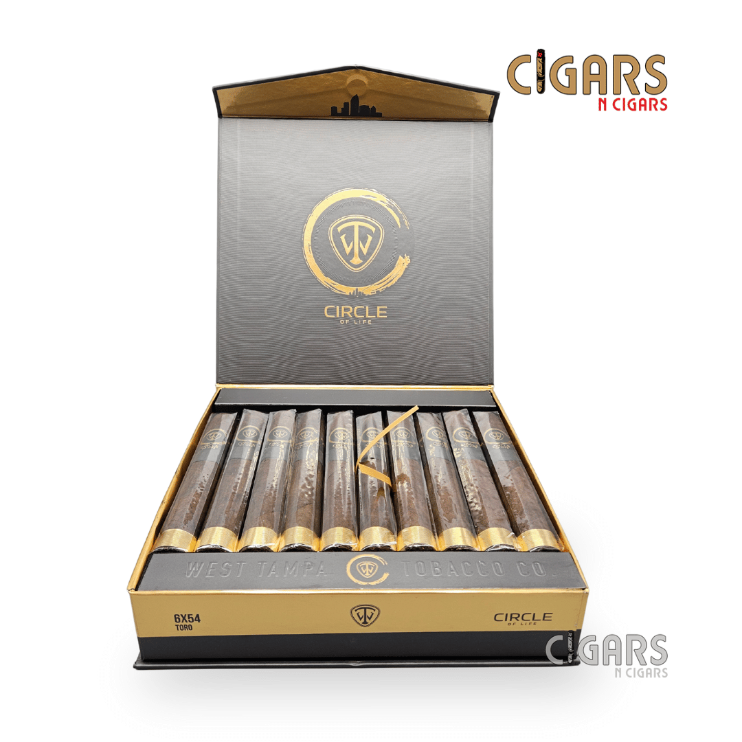 West Tampa Tobacco Co. Circle of Life Toro Pack of 5