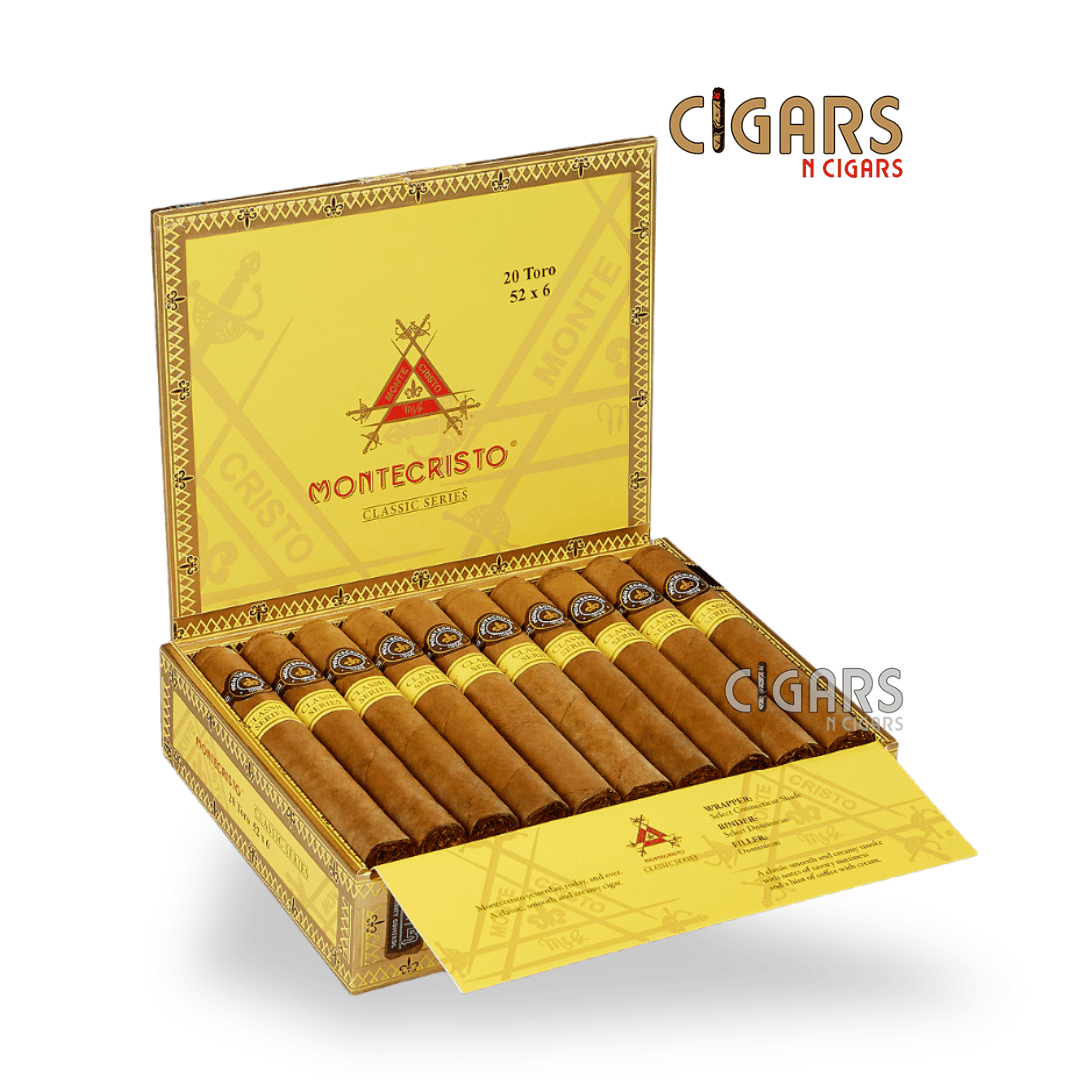 Montecristo Classic Toro Pack of 5